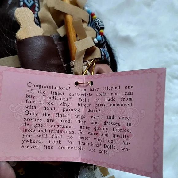 Native American Traditions Porcelain Doll - Picture 4 of 11